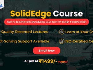 SolidEdge Course for Mechanical Engineers in English